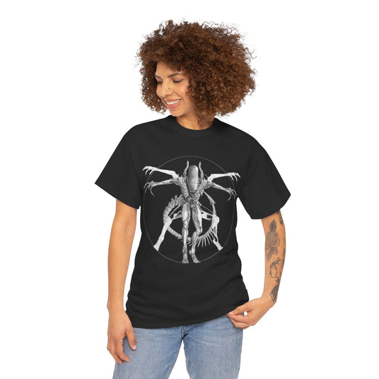 Xenomorph Anatomy Unisex Tee, Sci-Fi T-Shirt, Alien Lover Gift, Horror Movie Graphic Shirt, Geeky Apparel