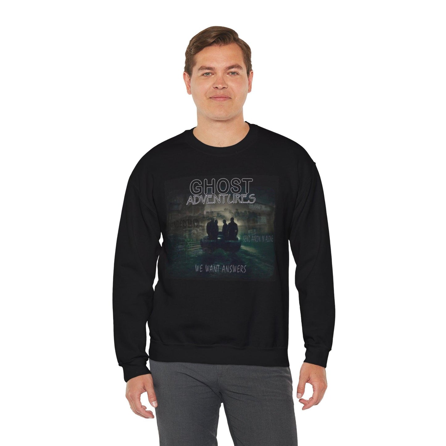 Ghost Adventures Sweatshirt, Haunted Ghost Hunter Crewneck Shirt, Paranormal Investigation Top, Spooky Spirit Seeker Jumper, Supernatural