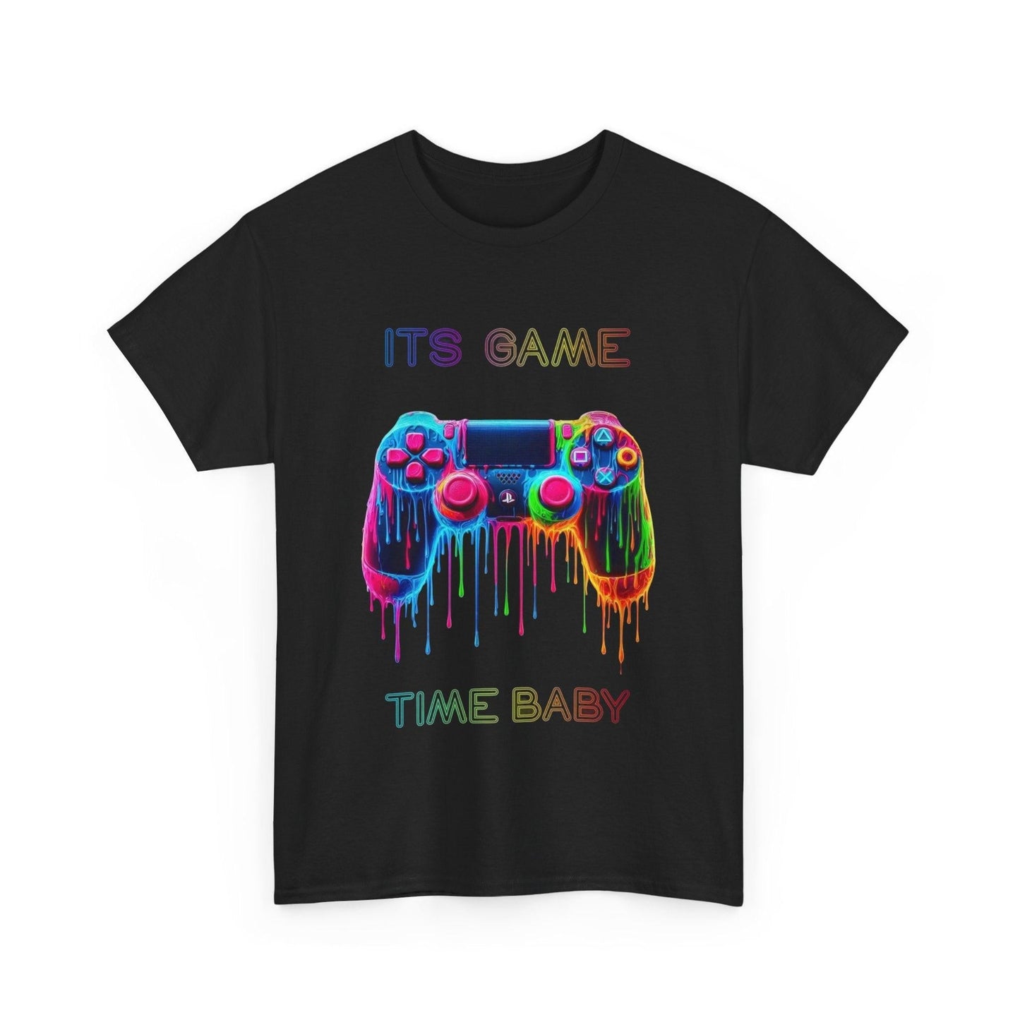 Gaming Vibes Unisex Heavy Cotton Tee | Retro Gamer Shirt | Perfect for Birthdays, Game Nights, Casual Wear, Gifts, or Gaming Events