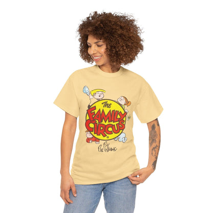 Family Circus Comic Strip T-Shirt, Unisex Tee, Funny Cartoon Shirt, Classic