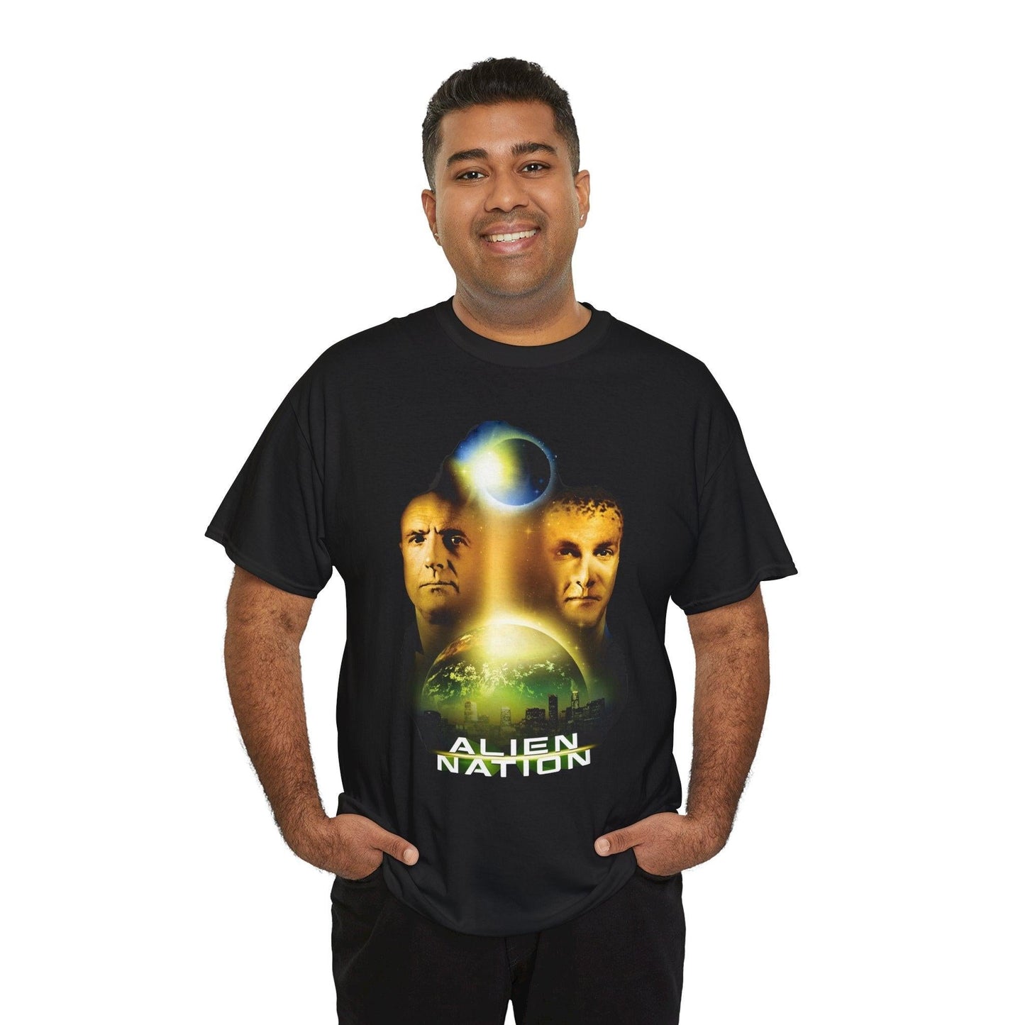 Alien Nation TV Show Unisex Tee, Classic Graphic Tshirt, Vintage Sci-Fi Shirt, Retro Alien Fan Apparel, 90s TV Series Gift