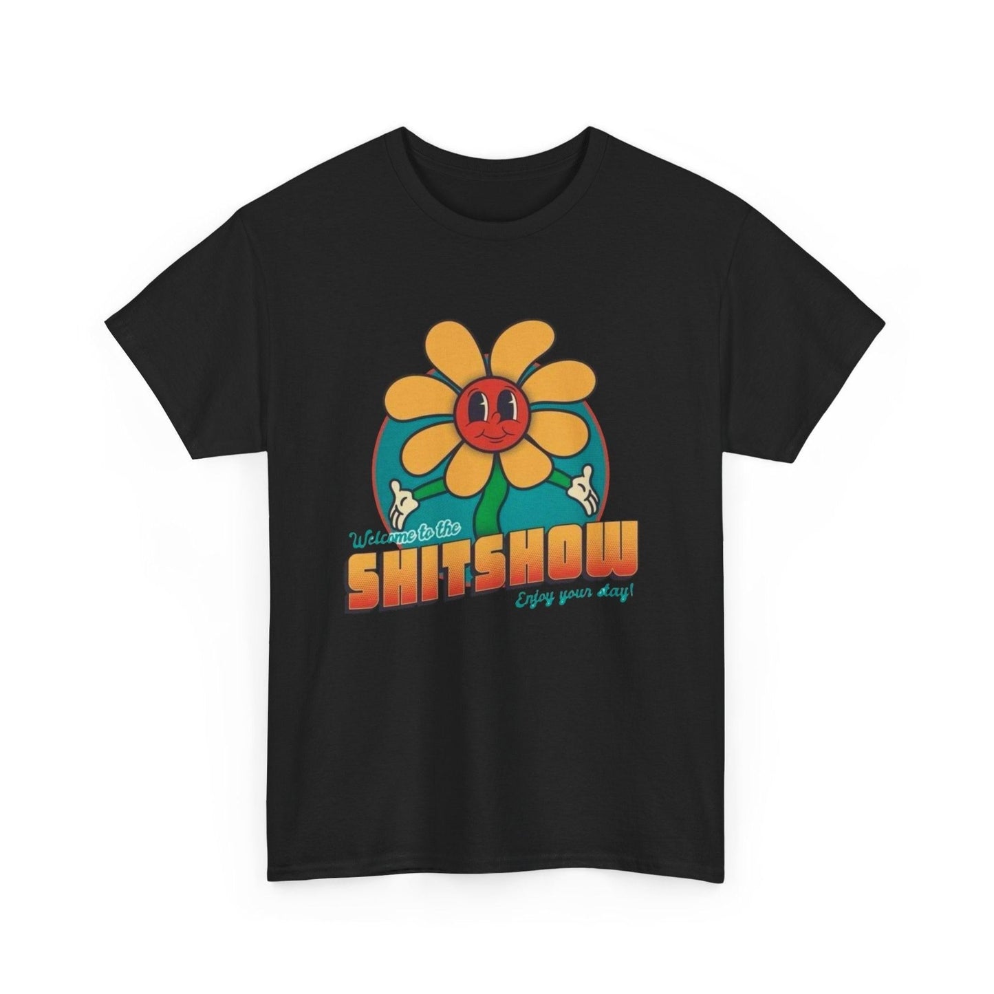Funny Graphic Tee Shirt, Humorous Unisex Cotton Top, Welcome to the Shit Show, Sarcastic Tee, Novelty Gift Shirt, Casual Graphic T-shirt,