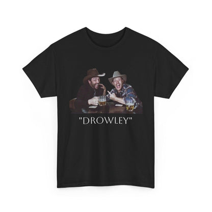 Supernatural Bromance Drowley T-Shirt, Unisex Tee, Crowley and Dean Fan Shirt, Heavy Cotton Top, Gift for TV Show Fans