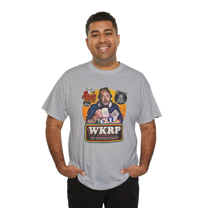 Vintage WKRP in Cincinnati Unisex Heavy Cotton Tee, Classic TV Show Graphic T-Shirt, Retro 70s Tee, Gift for TV Fans, Pop Culture Tee
