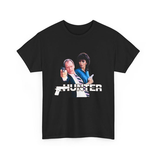 Hunter Retro Detective Show Unisex Tee, Vintage Detective T-Shirt, Sleuth Mystery Shirt, Unisex Cotton Top, Detective TV Series Tee