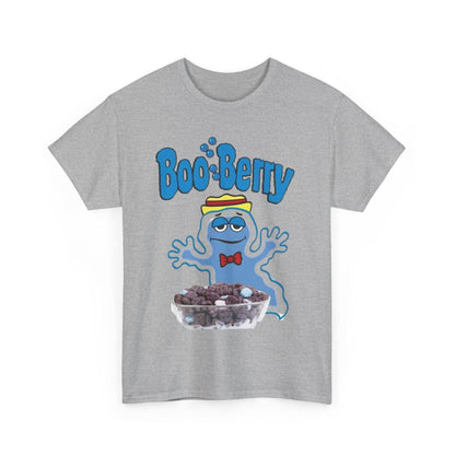 Boo-Berry Unisex Heavy Cotton Tee, Halloween T-Shirt, Ghost Graphic Tee, Cute Monster Top, Fun Costume Shirt