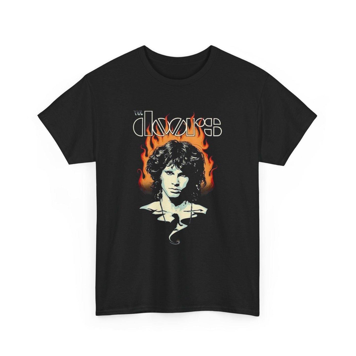 The Doors Tee, Music Lover Graphic T-Shirt, Rock Band Merchandise Shirt, Retro Vintage Tee, Classic Rock Band Tee