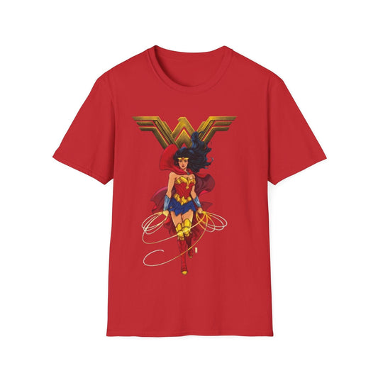 Wonder Woman Graphic Tee, Superhero T-Shirt, Comic Book Fan Gift, Justice League Shirt, DC Comics Apparel, Female Power Top