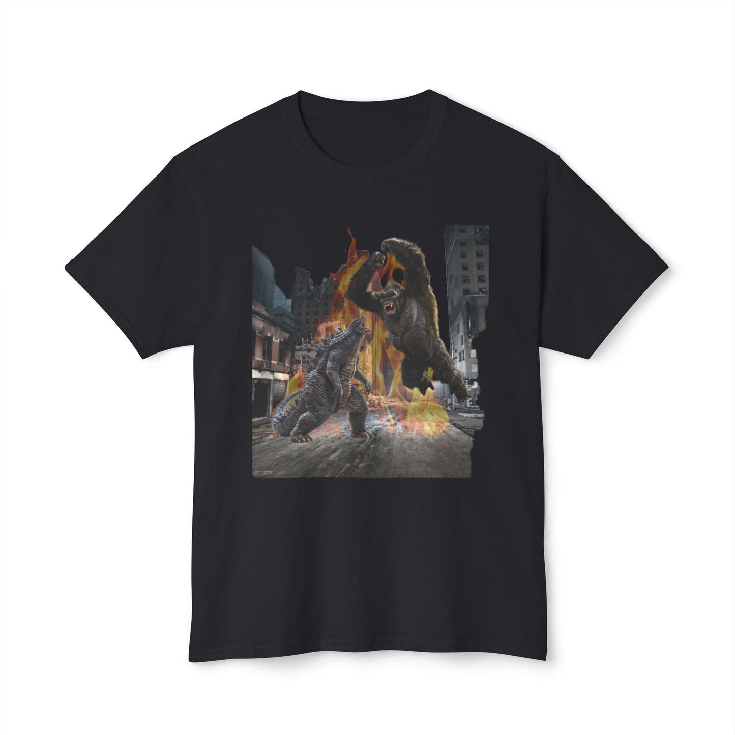T-Shirt, King Kong and Godzilla inspired japanese style creatures, Godzilla vs King Kong, Asian style Tee, Movie lover gift