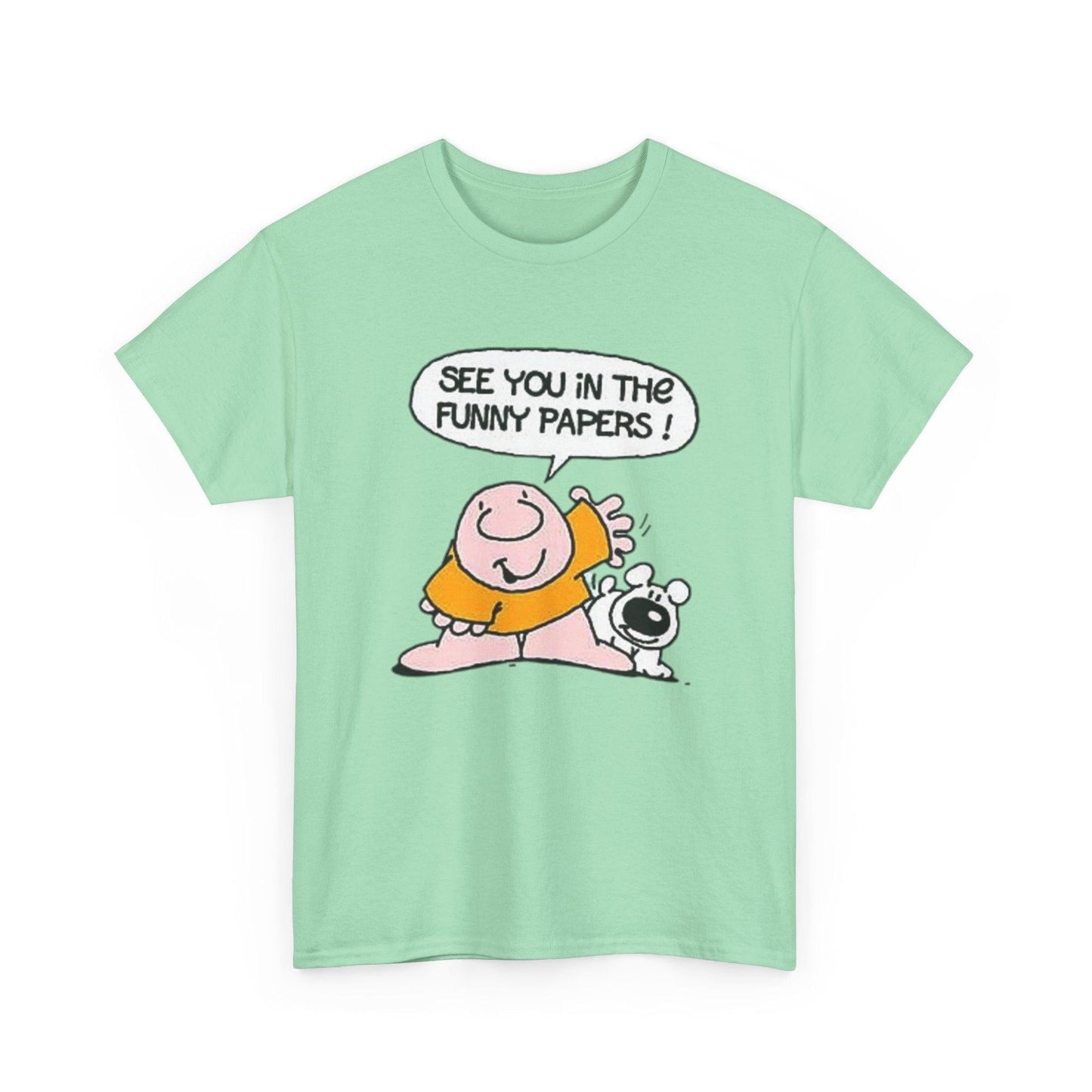 Ziggy Cartoon Unisex Tee, Comic Strip Graphic Shirt, Funny Pages Nostalgia Top, Gift for Cartoon Lovers, Comic Character Tshirt, Newspaper