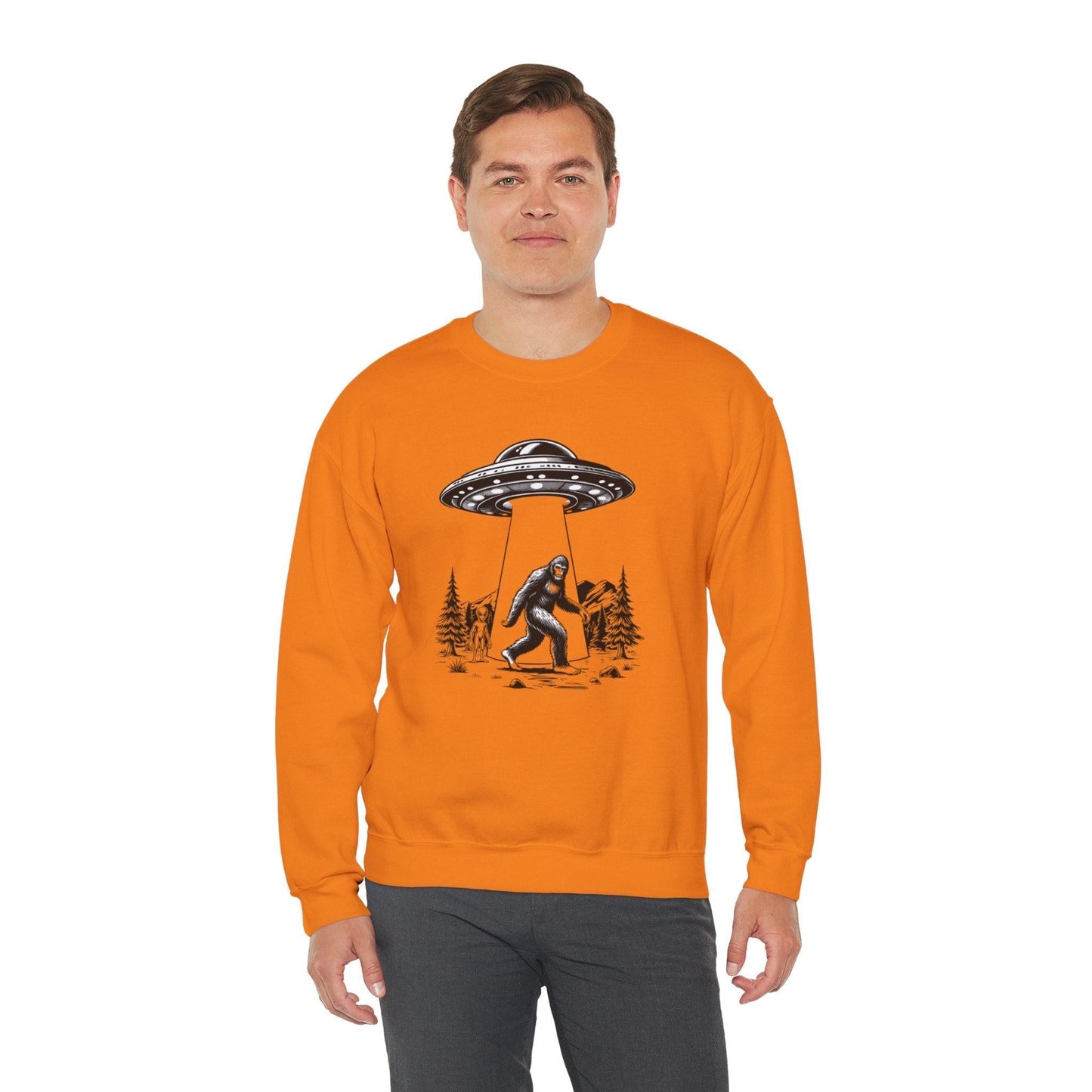 Bigfoot and Alien Sweatshirt