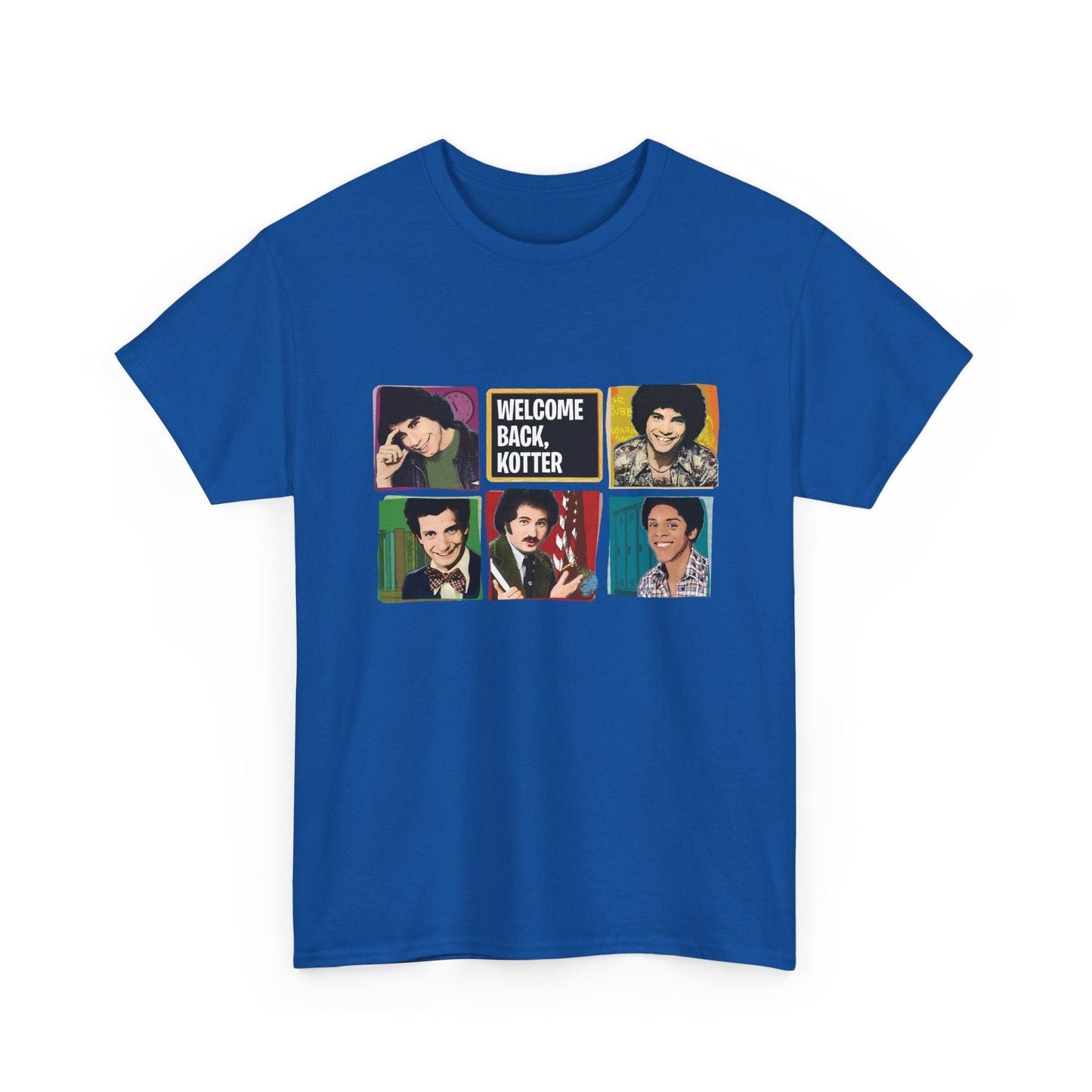 Welcome Back Kotter Unisex Tee Shirt, Classic TV Show Graphic Tee, Retro 70s Gift, Vintage Inspired T-Shirt, Back to School Shirt, Men Women