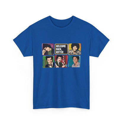 Welcome Back Kotter Unisex Tee Shirt, Classic TV Show Graphic Tee, Retro 70s Gift, Vintage Inspired T-Shirt, Back to School Shirt, Men Women
