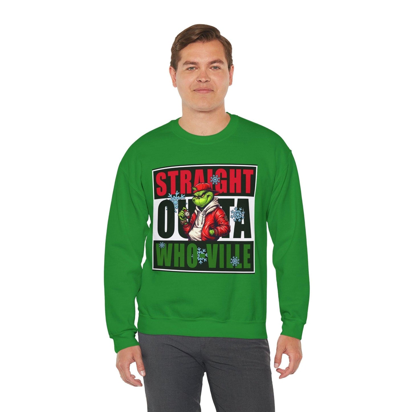 Grinch Straight Outta Whoville Sweatshirt