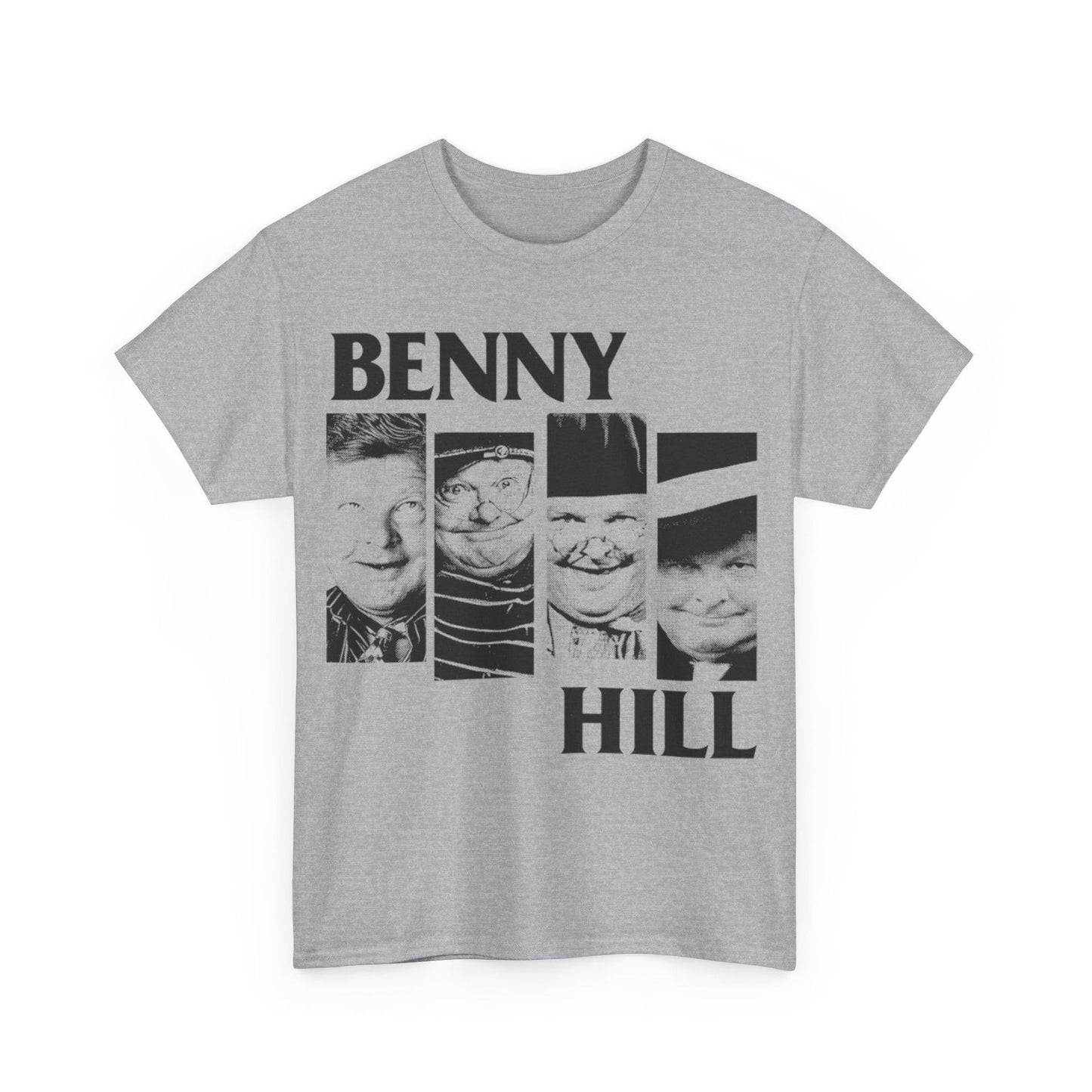 Benny Hill Unisex Tee, Funny Graphic T-Shirt, Vintage TV Show Shirt, Retro Comedy Gift, Classic British Comedian Top