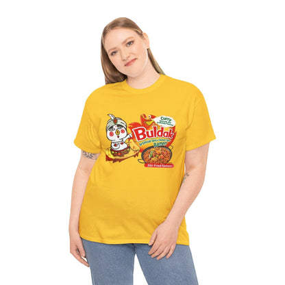 Buldak Spicy Curry Ramen T-Shirt, Ramen Lover Gift, Foodie Tee, Japanese Noodle Shirt, Food Lover Gift, Unisex Tee