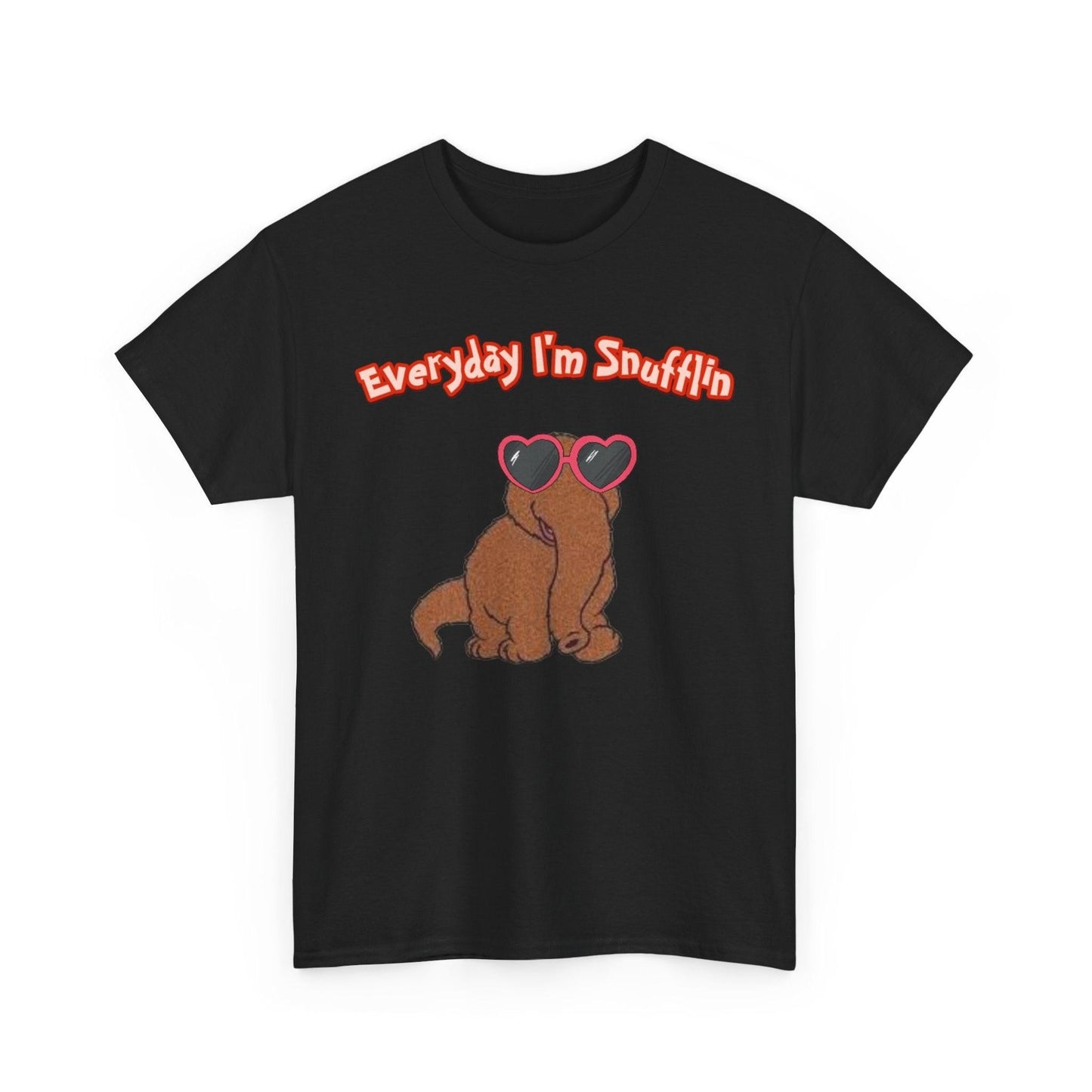 Snuffleupagus Fun Tee, Funny Sesame Street Shirt, Unisex Graphic T-Shirt, Everyday I'm Snufflin Top, Snuffleupagus Lover Gift, Snuffleupagus