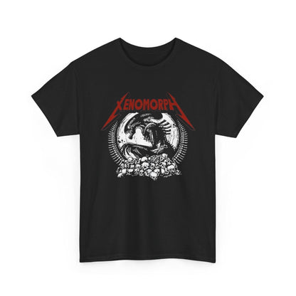 Xenomorph Unisex Heavy Cotton Tee, Alien Graphic Tee, Sci-Fi Fan Shirt, Space Creature T-Shirt, Men Women Alien Lover Gift, Movie Monster