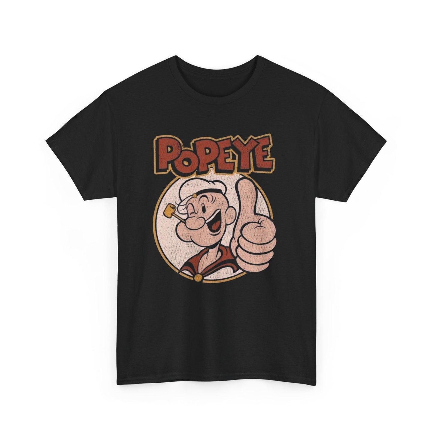 Popeye Unisex Tee Shirt, Vintage Sailor Man Graphic Top, Cartoon Character T-Shirt, Retro Olive Oyl Fashion Apparel, Classic Spinach Lover