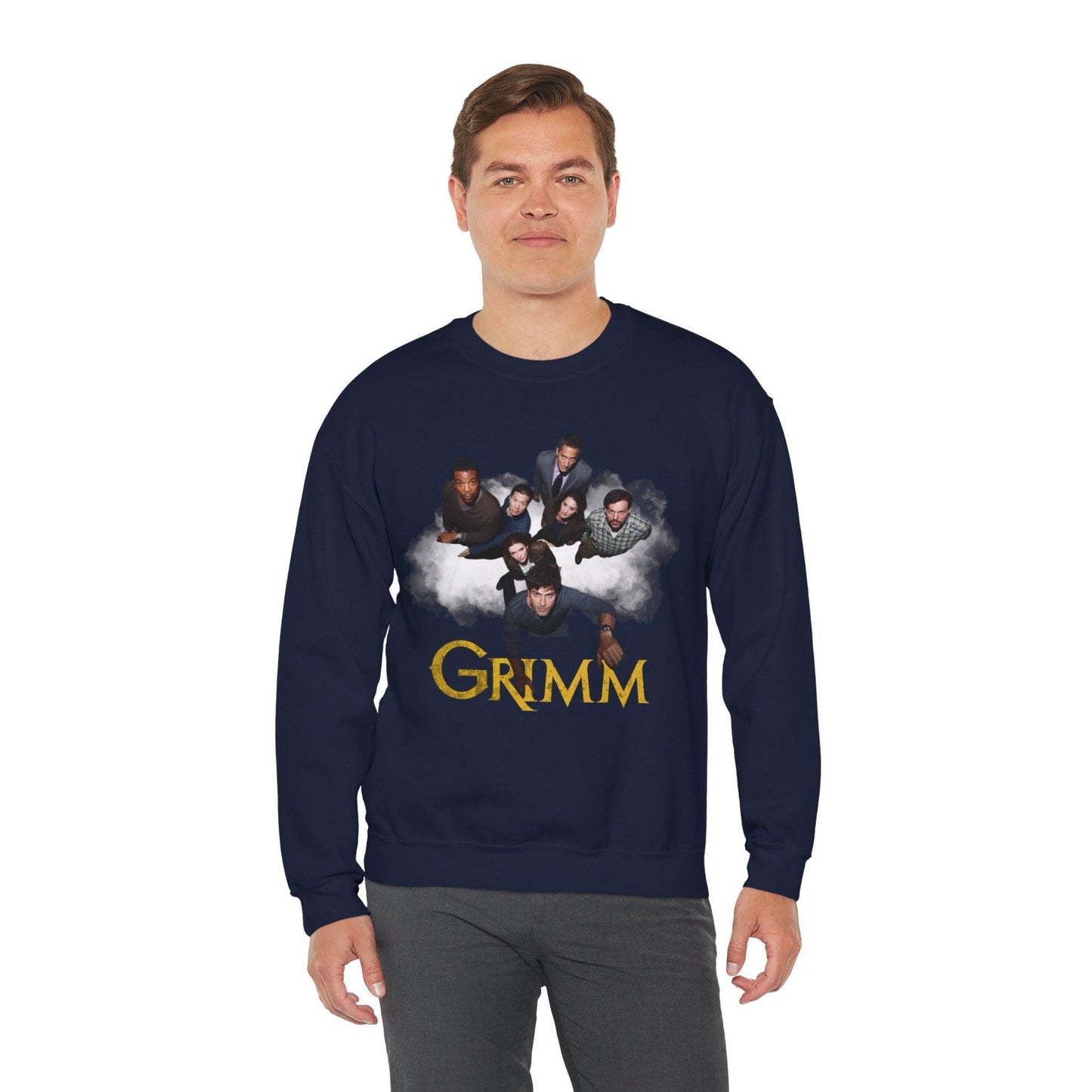 Grimm Sweatshirt, TV Show Fan Apparel, Unisex Jumper, Fantasy Drama Clothing, Gift for Him, Her, Birthday