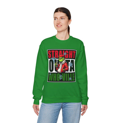 Grinch Straight Outta Whoville Sweatshirt