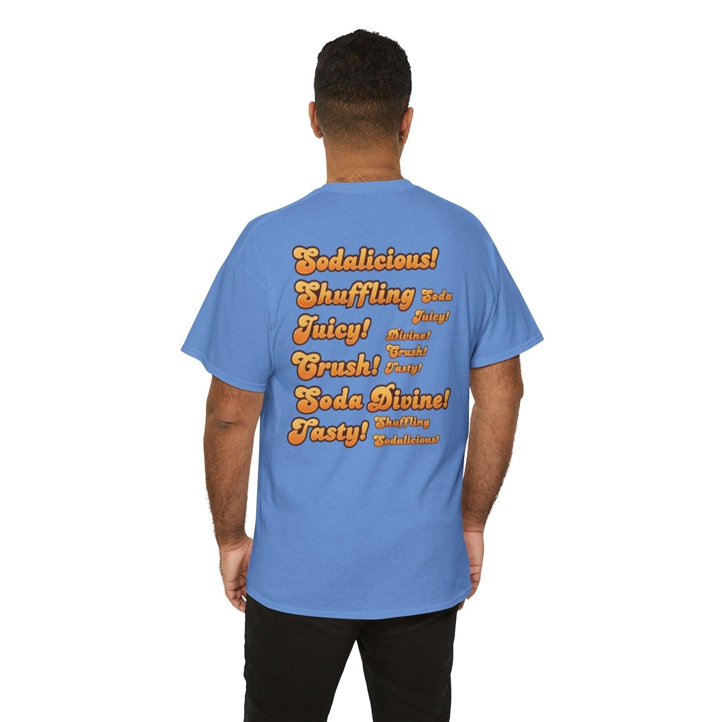 Candy Crush Front and Back Design T-Shirt, Unisex Shirt, Colorful Tee, Graphic Tee, Candy Lover Gift, Fun Tee, Vibrant Shirt