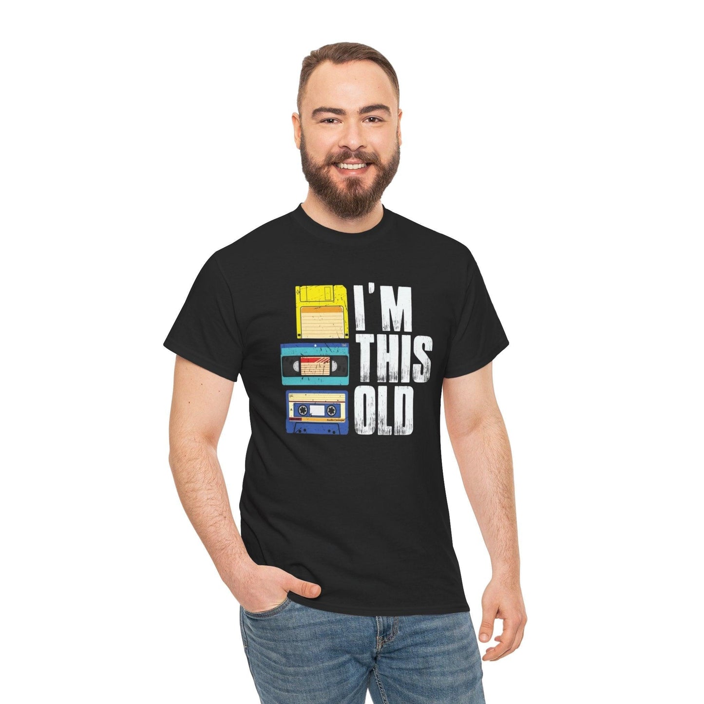 Retro Cassette Unisex Tee, Nostalgic Shirt, Vintage Music Lover Gift, Fun Birthday Present, 80s 90s Style Apparel