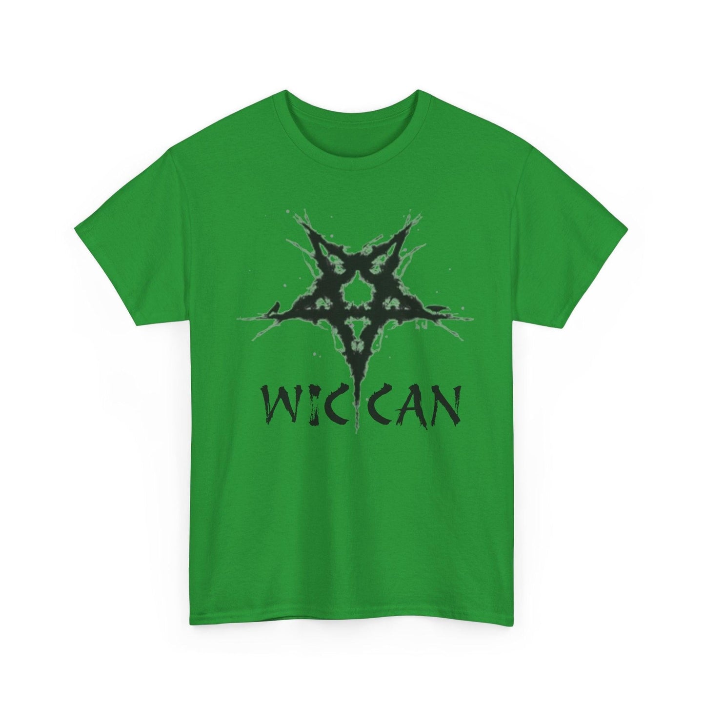Wiccan Pentagram Tee, Unisex Shirt, Pagan Symbol Top, Witchcraft Clothing, Occult Graphic Tshirt, Spiritual Apparel