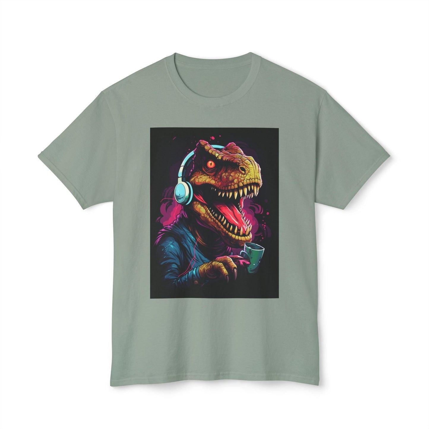 T-shirt Dinosaur in Modern Day T-shirt