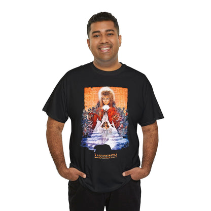 Labyrinth Movie Unisex Tee, Goblin King Graphic T-Shirt, Retro 80s Film Top, Maze Tee, Cult Classic Movie Shirt