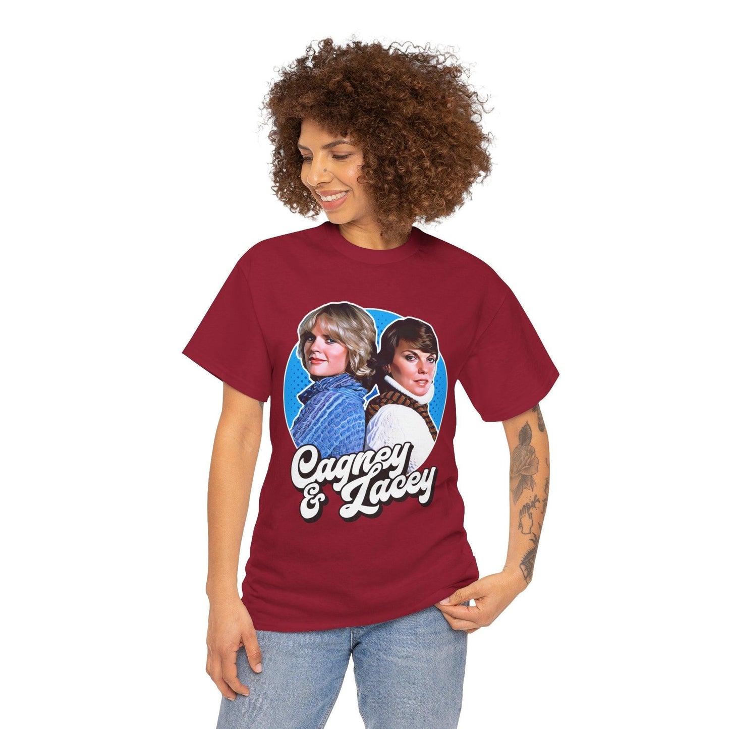 Cagney & Lacey Retro TV Show Tee, 80s Police Drama T-Shirt, Classic Cop Show Shirt, Vintage Crime Series Top, Unisex Graphic Tee