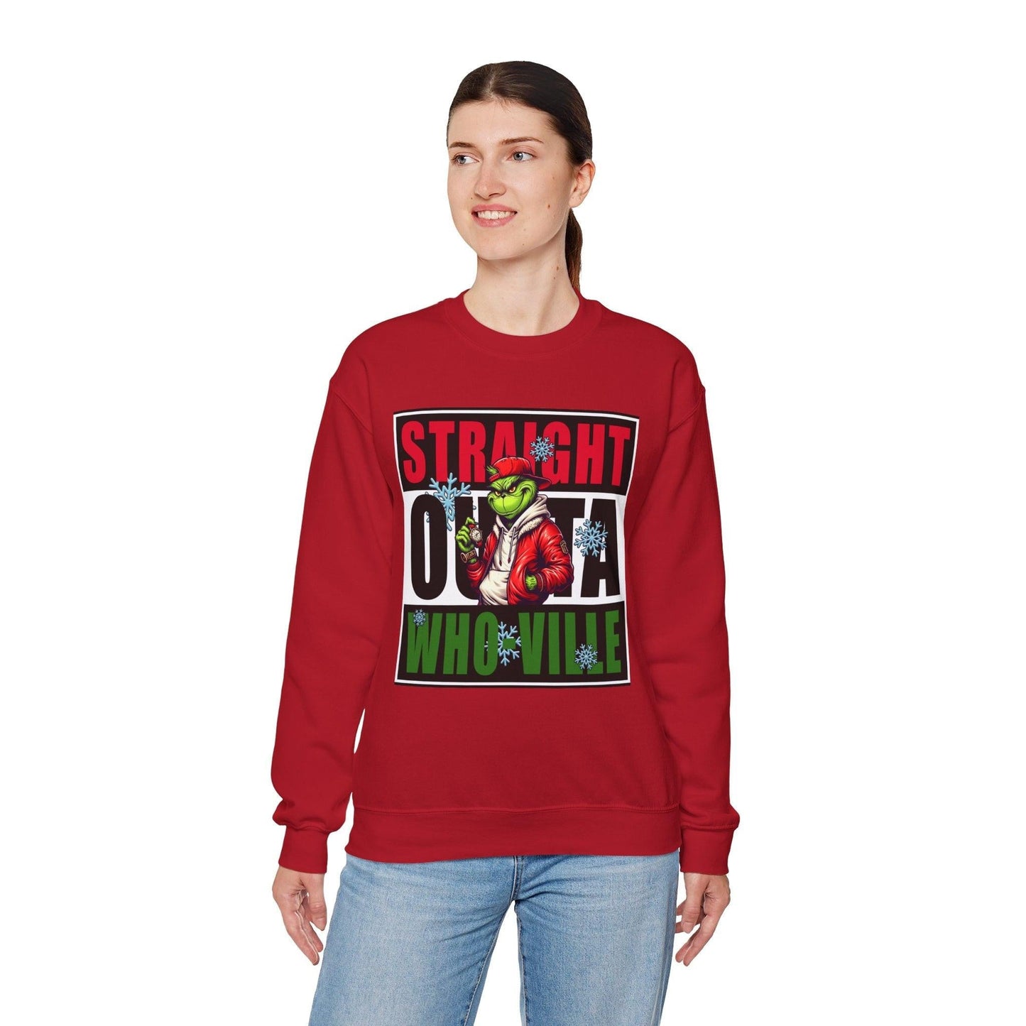 Grinch Straight Outta Whoville Sweatshirt