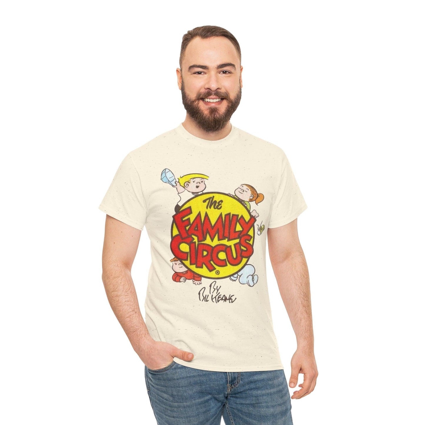 Family Circus Comic Strip T-Shirt, Unisex Tee, Funny Cartoon Shirt, Classic