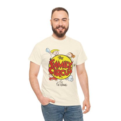 Family Circus Comic Strip T-Shirt, Unisex Tee, Funny Cartoon Shirt, Classic