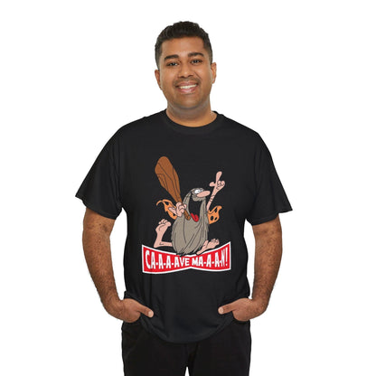 Captain Caveman T-Shirt, Retro Cartoon Graphic Tee, Unisex Cotton Top, Funny 70s Character Shirt, Vintage Fan Apparel