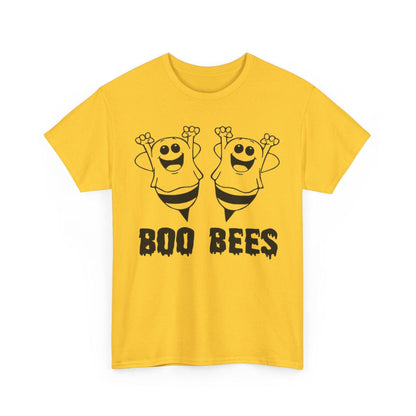 Boo Bees Halloween Tee, Funny Ghost T-Shirt, Unisex Cotton Tee, Spooky Season Apparel, Halloween Party Shirt, Unique Gift Idea