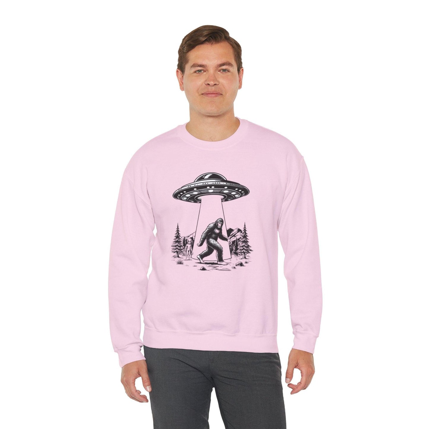 Bigfoot and Alien Sweatshirt