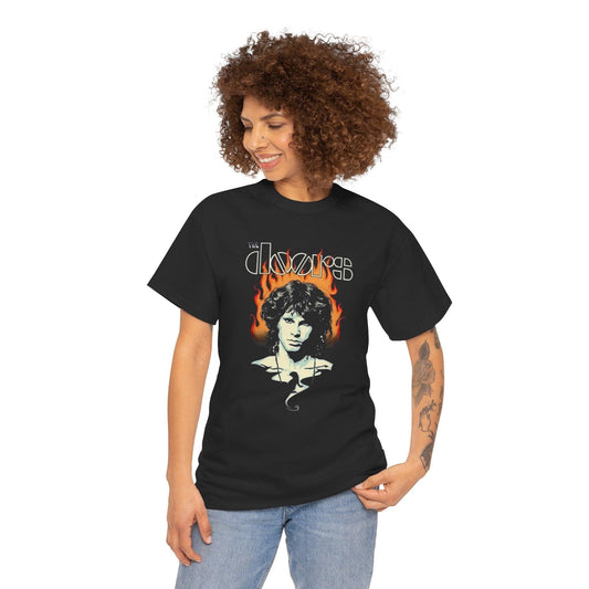 The Doors Tee, Music Lover Graphic T-Shirt, Rock Band Merchandise Shirt, Retro Vintage Tee, Classic Rock Band Tee