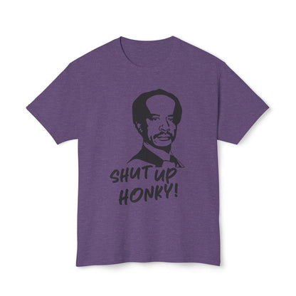 Vintage Sitcom Inspired Unisex T-shirt, Shut Up H*nky Tee, Retro TV Show Shirt, Classic 70s Comedy Apparel, Gift for Sitcom Fans
