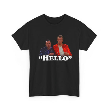 Lenny and Squiggy Unisex Tee - Retro TV Show Artwork, Vintage Graphic Tshirt, 1970s Comedy Fan Gift, Classic Sitcom Print Shirt, Funny Duo