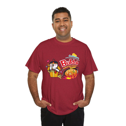 Buldak Ramen T-shirt, Spicy Carbonara Ramen Noodle Shirt, Foodie Tee, Korean Noodle Lovers Gift, Ramen Bowl T-Shirt, Funny Food Shirt