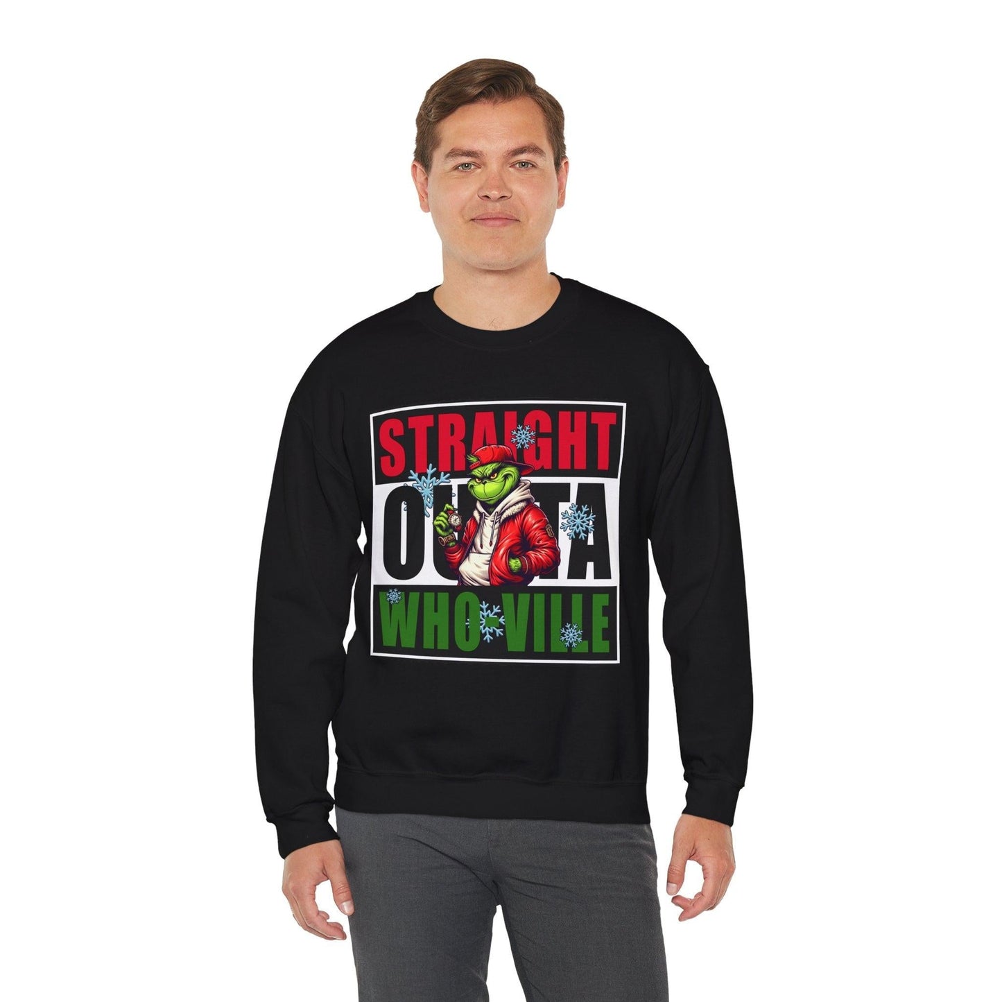 Grinch Straight Outta Whoville Sweatshirt