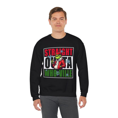 Grinch Straight Outta Whoville Sweatshirt