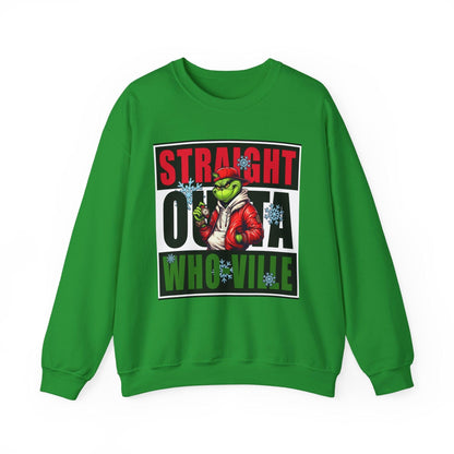 Grinch Straight Outta Whoville Sweatshirt