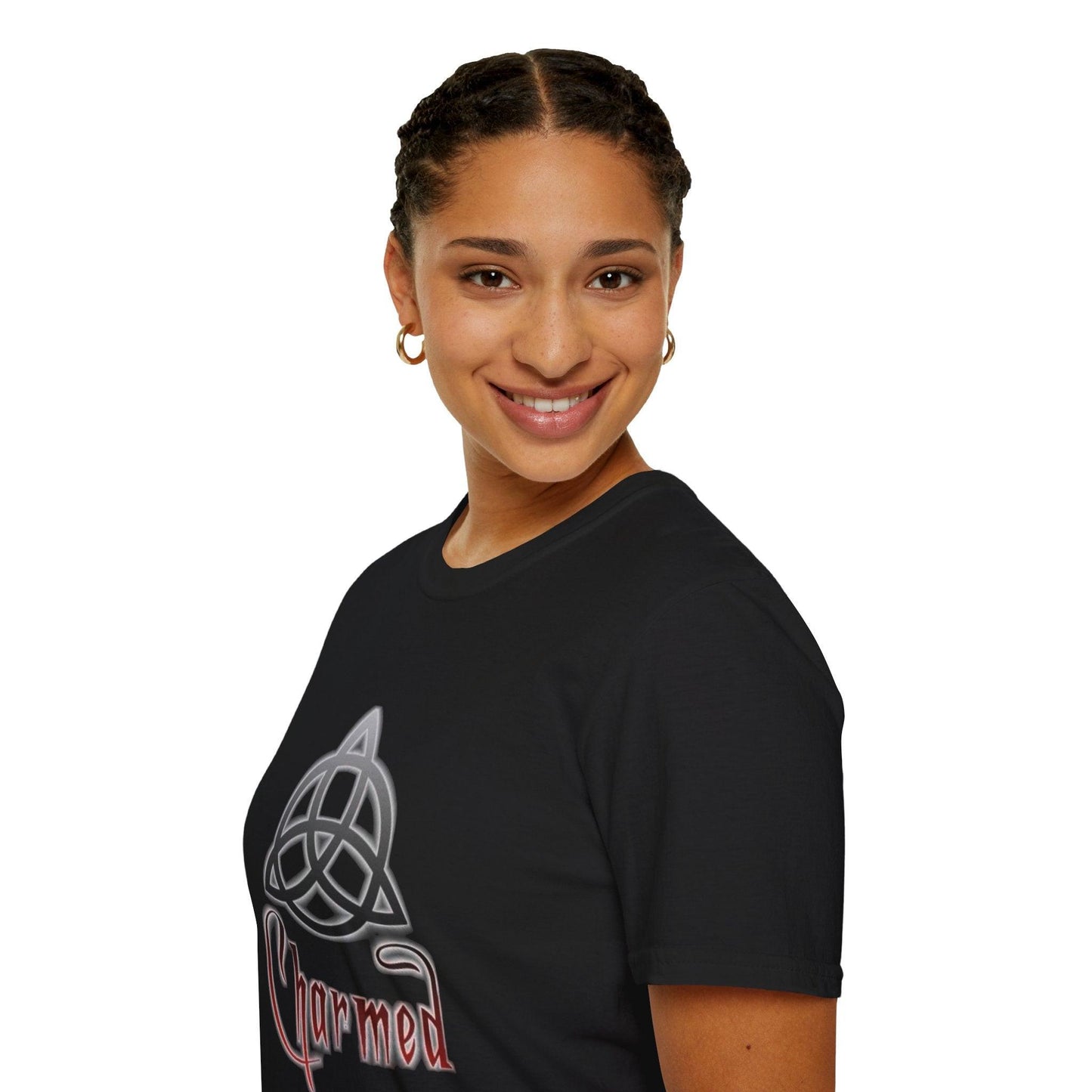 Charmed Unisex Softstyle T-Shirt, Witchcraft Tee, Magical Shirt, Occult Clothing, Mystic Apparel