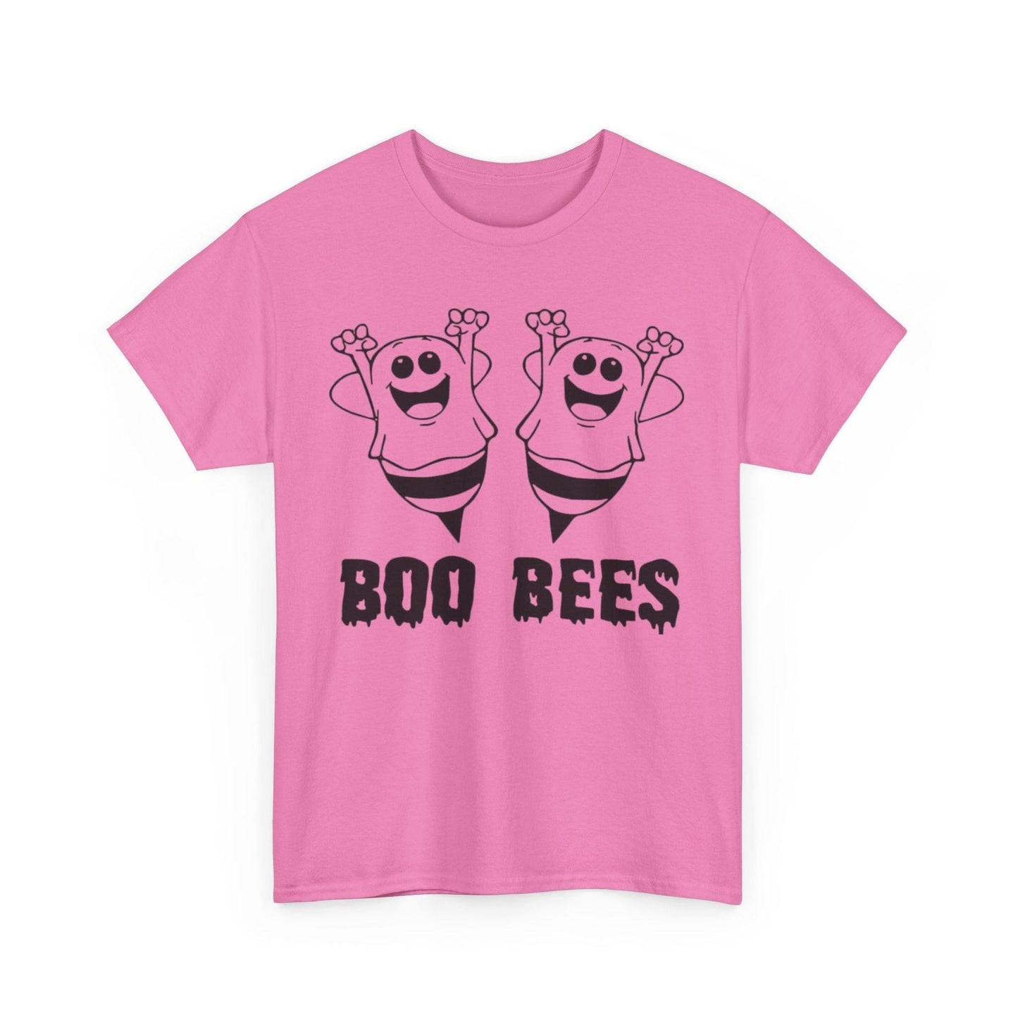 Boo Bees Halloween Tee, Funny Ghost T-Shirt, Unisex Cotton Tee, Spooky Season Apparel, Halloween Party Shirt, Unique Gift Idea