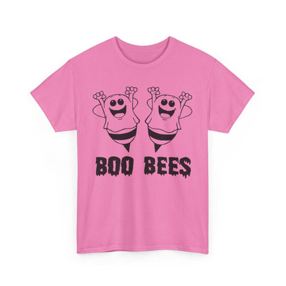 Boo Bees Halloween Tee, Funny Ghost T-Shirt, Unisex Cotton Tee, Spooky Season Apparel, Halloween Party Shirt, Unique Gift Idea