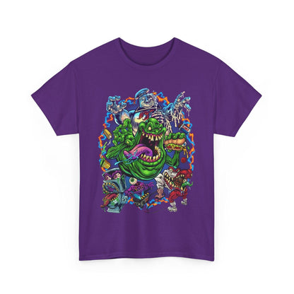 Ghostbusters Ghosts and Ghouls Tee, Halloween Shirt, Spooky Unisex T-Shirt, Scary Movie Fan Gift, Paranormal Activity Top, Halloween Apparel