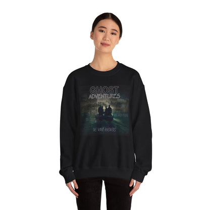 Ghost Adventures Sweatshirt, Haunted Ghost Hunter Crewneck Shirt, Paranormal Investigation Top, Spooky Spirit Seeker Jumper, Supernatural