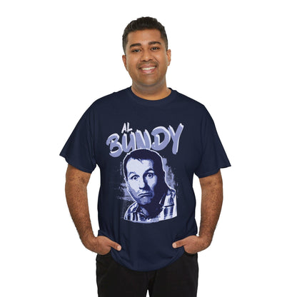 Al Bundy Unisex Heavy Cotton Tee - Funny TV Show Character Graphic T-Shirt, Retro Vintage Design, Classic Sitcom Apparel, Gift for 90s TV